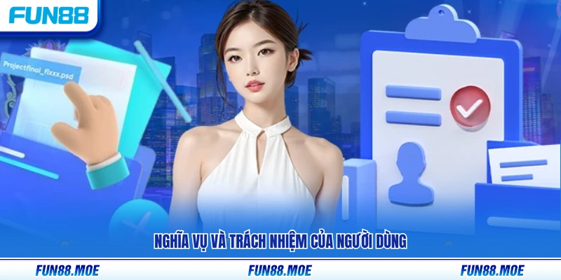 Trách nhiệm người dùng khi tham gia sử dụng dịch vụ