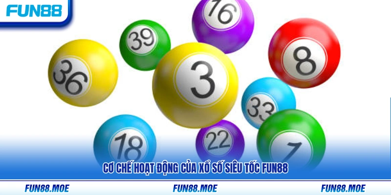 Nguyên lý vận hành của xổ số siêu tốc Fun88